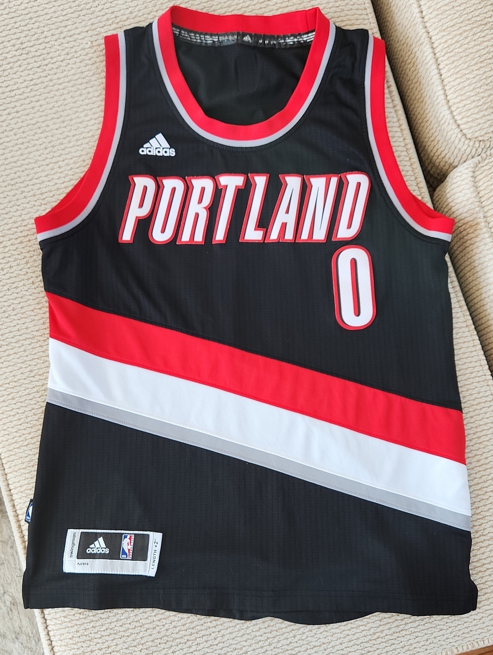 Adidas Portland Traolblazwrs Jersey, Medium